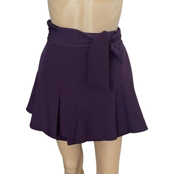 ✨Zara Purple Bermuda Mini Sz Medium Skort✨ - Picture 3 of 7